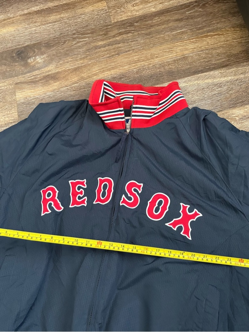 Majestic Vintage Boston Red Sox Dugout Jacket XL - Picture 15 of 16